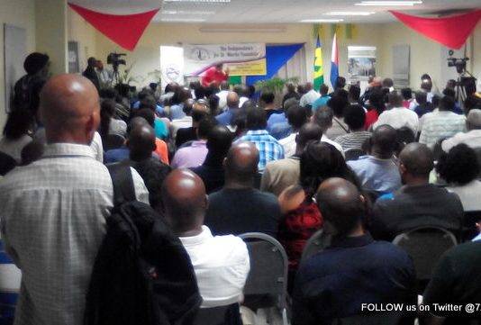 CDB Hosts Meeting With UN Secretary General and Regional Climate Change Agencies