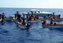 28 Poachers together with 14 unlicensed vessels were apprehended yesterday