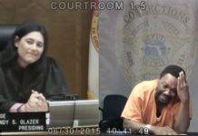 Burglary suspect has breakdown when he realizes judge presiding over his case was his middle school playmate