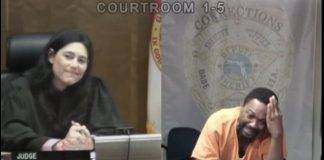 Burglary suspect has breakdown when he realizes judge presiding over his case was his middle school playmate