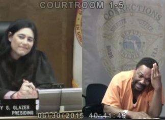 Burglary suspect has breakdown when he realizes judge presiding over his case was his middle school playmate