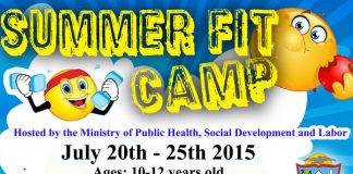Register your child for the Summer Fit Camp. Deadline is July 16
