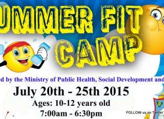 Register your child for the Summer Fit Camp. Deadline is July 16