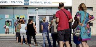 Anti-austerity protests in Greece as bank shutdown bites