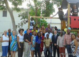 Island Gems assists with SESSAD new playground