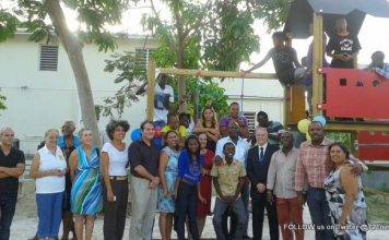 Island Gems assists with SESSAD new playground