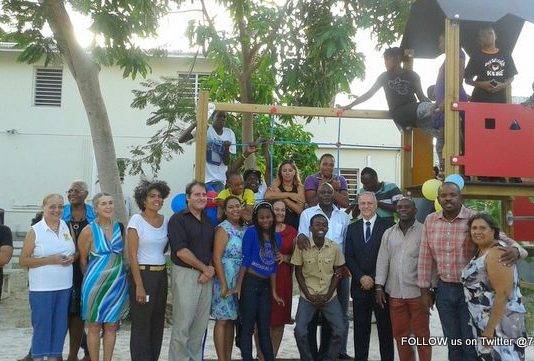 Island Gems assists with SESSAD new playground
