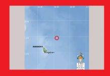 Earthquake occurs off Barbados