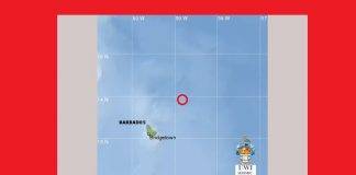 Earthquake occurs off Barbados