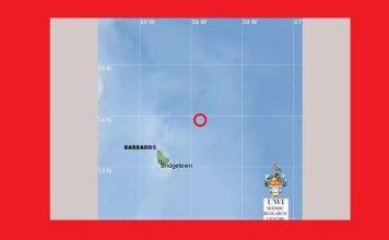 Earthquake occurs off Barbados