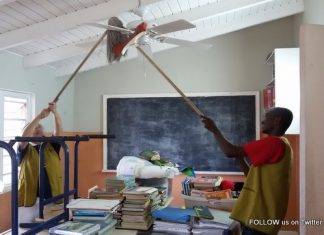 Tzu Chi volunteers spruce up ACE school for new academic year