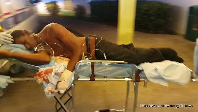 ***VIDEO UPDATE***: Jamaican man shot multiple times on Backstreet