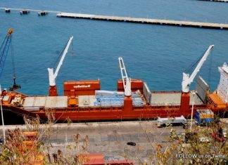 Port St. Maarten receives its Mobile Gottwald Crane Largest in the North Eastern Caribbean