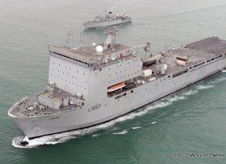 British ship en route to Dominica in tropical storm response