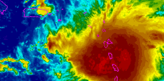 WPTV News: Tropical Storm Erika 11 a.m. Thursday Update: Cone shifts back west toward Florida