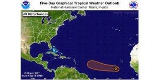 National Hurricane Center is monitoring a Tropical Wave in the Atlantic Ocean