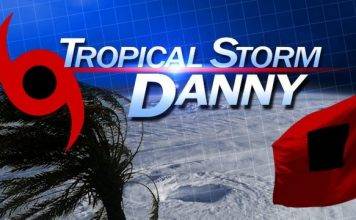 Eye4weather 8:00pm UPDATE: Danny now a Tropical Storm…