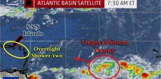 EYE4WEATHER Update: Local Weather Partly Cloudy & Breezy yet HOT >> Tropical Storm Danny strengthens…