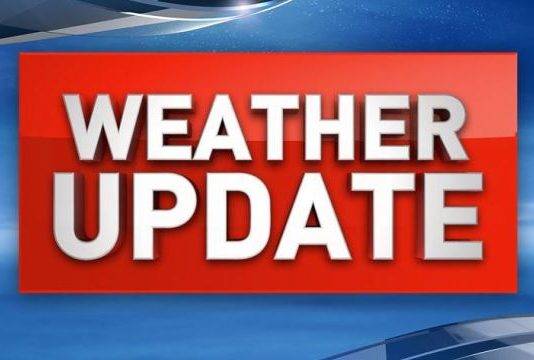 ** WEATHER UPDATE **: Meteorological Department St.Maarten