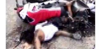 Fatal accident at Les Pointe (near Mahaut)