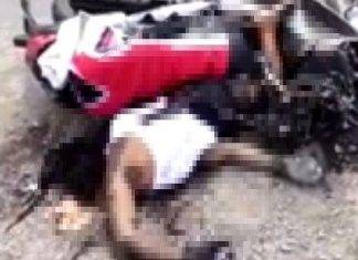 Fatal accident at Les Pointe (near Mahaut)