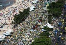 Brazilian protesters call for President Dilma Rousseff's impeachment