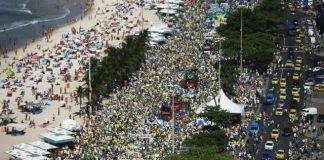 Brazilian protesters call for President Dilma Rousseff's impeachment