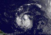 A Tropical Storm Watch has been issued for Montserrat, Antigua, Barbuda, St. Kitts, Nevis, Anguilla, Saba and St. Eustatius.