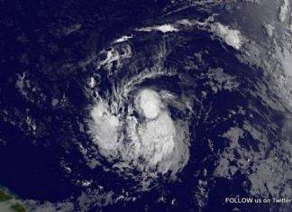 A Tropical Storm Watch has been issued for Montserrat, Antigua, Barbuda, St. Kitts, Nevis, Anguilla, Saba and St. Eustatius.