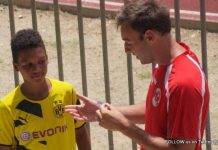 'Michele Palella wins spot to train at a Belgium football youth camp in 2016'