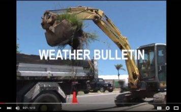 Contractors and builders advised to have plans in place to remove building materials in the event of a storm/hurricane