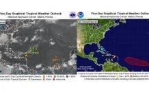 Weather: Vigorous tropical wave developing…
