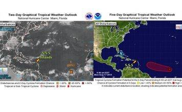 Weather: Vigorous tropical wave developing…