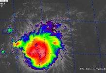 EYE4WEATHER 8:00am UPDATE: Tropical Storm Erika has NOT passed SXM as yet…