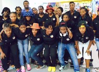 Dominica Female Football Team Stranded by Erika but Received Sint Maarten Hospitality