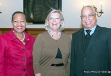 Prime Minister Gumbs and Dutch First Chamber of Parliament President Broekers-Knol discuss Integrity and Finances