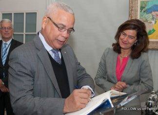 Prime Minister Gumbs meets with Dutch Second Chamber of Parliament President Miltenburg