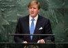 UN Speech Netherlands King Willem-Alexander (*Video*)