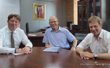 Attorney-general Gerrit van de Burg on working visit in the Caribbean