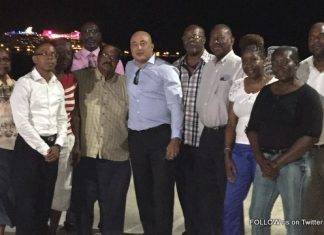 Port St. Maarten Management Updates Down Street Business and Community Council Association about Walter Plantz Square