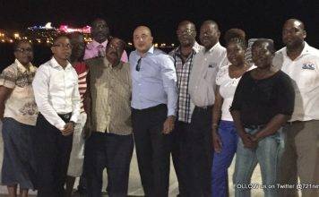 Port St. Maarten Management Updates Down Street Business and Community Council Association about Walter Plantz Square