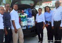 Port St. Maarten staff contributes to Dominica Relief Effort