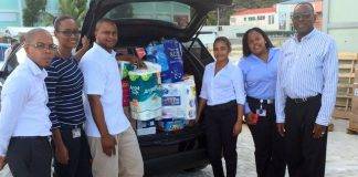 Port St. Maarten staff contributes to Dominica Relief Effort