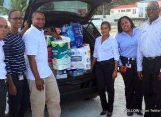 Port St. Maarten staff contributes to Dominica Relief Effort