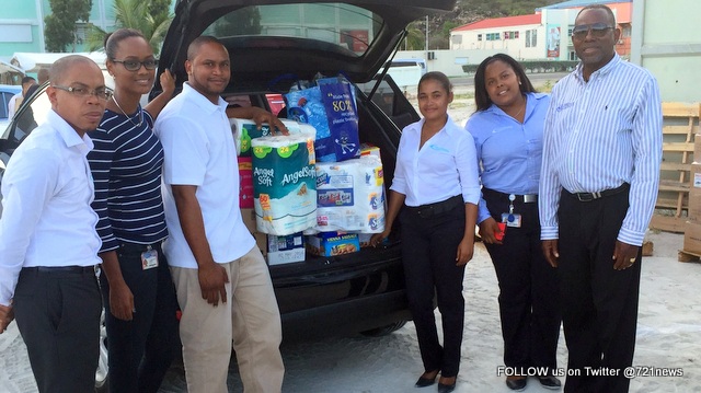 Port St Maarten Staff contribute to the Dominica Relief Effort-001