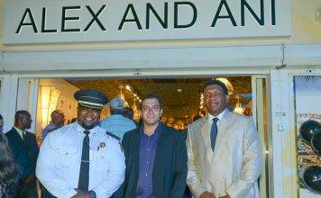 Newly opened store ALEX AND ANI gave a sizable donation to Gamali Benjamin Foundation