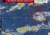 Tropical Storm Fred remains no threat to the Caribbean and is currently weakening in the far Eastern Atlantic.