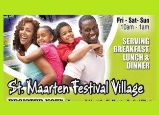 Come Meet, Greet and Eat the St. Maarten Caribbean Way Now Serving at the St. Maarten Festival Village