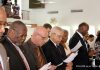 Members of the Council of Ministers and Governor attend Church Service marking Constitution Day