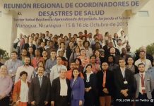 Sint Maarten represented at PAHO Regional Meeting of Health Disaster Coordinators of Latin America and the Caribbean
